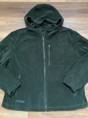 Baerskin tactical 4 dark green full zip fleece hoodie military size 3XL
